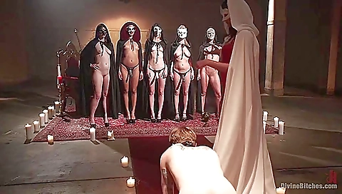 Daisy Ducati, Cherry Torn And Mona Wales - The Secret Femdom Society Of Prostate Milking